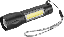 Фонарь ОНЛАЙТ 90 909 OPT-CP12-ACCU пласт.1LED,3Вт+1COB,1.5Вт, li-ion 0.5Ач, 3реж