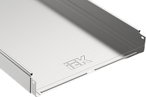 Лоток листовой неперфорированный 80х400 L3000 сталь 1.2мм  IEK