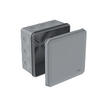 MultiBox Коробка распределительная с мембранными вводами IP66 100х100х50 Серая (со стикером) Systeme Electric (Schneider Electric)