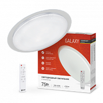 Светильник светодиодный COMFORT GALAXY 75Вт 230В 3000-6500K 6000Лм 560x85мм с пультом ДУ IN HOME Светильник светодиодный COMFORT GALAXY 75Вт 230В 3000-6500K 6000Лм 560x85мм с пультом ДУ IN HOME