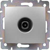 VALENA Розетка TV оконечная алюминий