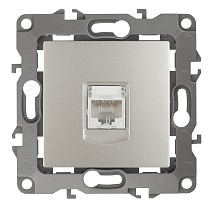 Розетка ЭРА 12 12-3107-15 перламутр интернет RJ45