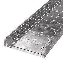 Лоток перфорированный Стандарт 400х80х3000 (1,0 мм) (6 м/уп) Промрукав