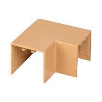 Поворот 90 гр. (25х25) (4 шт) светлое дерево EKF-Plast