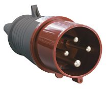 Вилка переносная ССИ-024 3Р+РЕ 32А 380-415В IP44  IEK