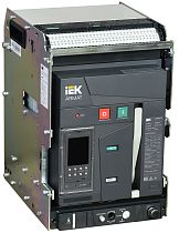 Воздушный автоматический выключатель ARMAT выдвижного исполнения 3P типоразмер A 66кА 1600А расцепитель TD с комплектом аксессуаров 220В: мотор привод IEK