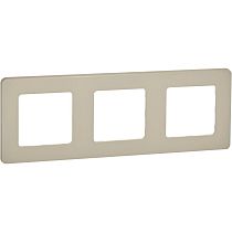 INSPIRIA Рамка 3-местная слоновая кость