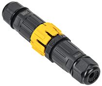 Коннектор кабельный герметичный WTP-204 3 PIN IP68  IEK
