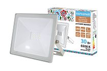 Прожектор светодиодный СДО-04-030Н 30 Вт, 6500 К, IP65, белый, Народный TDM