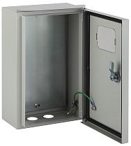 Металлический корпус навесной  ЭРА ЩРНг-М с окном IP55 (360х225х140)