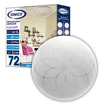 Светильник светодиодный декоративный ТМ IONICH серия 2219 "Альтаир" 72 Вт 5000 Лм 230 В 6500 К 450 мм IP20