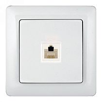 ХИТ скрытая установка Белый Розетка телефонная RJ11 Systeme Electric (Schneider Electric) ХИТ скрытая установка Белый Розетка телефонная RJ11 Systeme Electric (Schneider Electric)