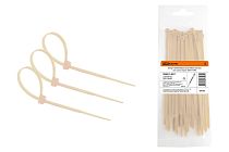 Хомут нейлоновый 2.5х150мм (сосна) (25 штук) серия "ЭКО"  TDM