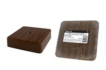 Коробка распаячная КР 75х75х20 ОП бук, с клем. колодкой, IP40, инд. штрихкод  TDM