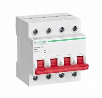 Выключатель нагрузки (ВН) City9 Set четырехполюсный 4P 40А 400В Systeme Electric (Schneider Electric) Выключатель нагрузки (ВН) City9 Set четырехполюсный 4P 40А 400В Systeme Electric (Schneider Electric)