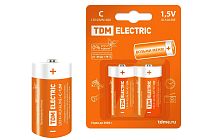 Элемент питания LR14 C Alkaline 1,5V BP-2  TDM