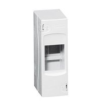 Щит распределительный навесной ЩРн-П-2 140х50х72мм IP30, без двери, пластиковый, белый Mini S Legrand Щит распределительный навесной ЩРн-П-2 140х50х72мм IP30, без двери, пластиковый, белый Mini S Legrand