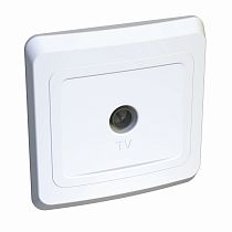 ЭТЮД скрытая установка Белый Розетка TV одинарная 0,7dB Systeme Electric (Schneider Electric)