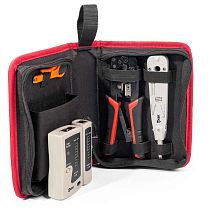 Набор для работ с сетевым кабелем LAN-4 КВТ