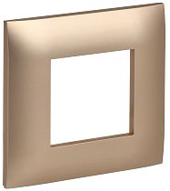 SKANDY Рамка 1-местная SK-F01Sa песочный IEK