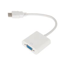 Переходник штекер HDMI - гнездо VGA, провод REXANT Переходник штекер HDMI - гнездо VGA, провод REXANT