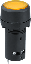 Кнопка Navigator 82 823 NBI-B-09-Y желтая с подсветкой d22мм 230В NO+NC Кнопка Navigator 82 823 NBI-B-09-Y желтая с подсветкой d22мм 230В NO+NC