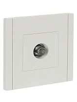 FORTE&PIANO Розетка TV оконечная FP228 белый IEK