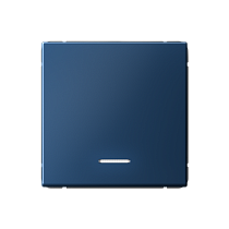 ArtGallery Аквамарин Выключатель одноклавишный с подсветкой, сх1а, 10АХ, механизм Systeme Electric (Schneider Electric)