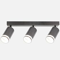 Спот на основании GWL-3GU10-M-IP20 Тройной Бетон С боковым рассеивателем Башня