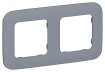 FLITE Рамка 2-местная РУ-2-А-ФлМ маренго IEK