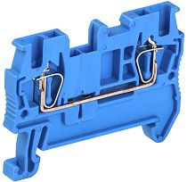 Клемма пружинная КПИ 2в-1.5 17.5А синяя  IEK