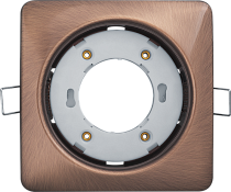 Светильник Navigator 93 024 NGX-S2-006-GX53 (Квадрат черненая медь)