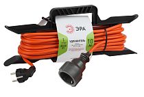 Удлинитель силовой ЭРА с заземлением IP20 на рамке 1 розетка 10м ПВС 3x1.5, UFx-1e-3x1.5-10m