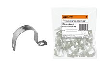 Скоба металлическая однолапковая с внутр. d 19-20 мм (100шт)  TDM