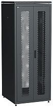 ITK LINEA N 42U 800х800мм распашная перфорированная дверь задняя перфорированная черная IEK
