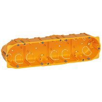 Коробка установочная Гипрок четырехлюсная глубина 40мм Batibox Legrand