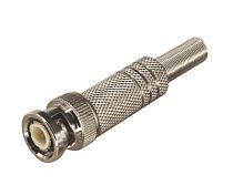 Разъем BNC штекер под пайку с пружиной металл (универсальный) REXANT