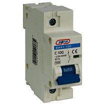 Автоматический выключатель однополюсный ВА47-100 1P 100А (С) 10кА  ЭНЕРГИЯ