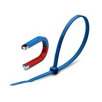 Хомут кабельный металлодетектируемые КСС "Magnetic" 5х200 синий (уп.100шт) Fortisflex Хомут кабельный металлодетектируемые КСС "Magnetic" 5х200 синий (уп.100шт) Fortisflex