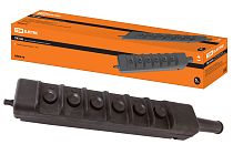 Пост кнопочный ПКТ-60 на 6 кнопок с ключом IP30  TDM