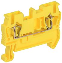 Клемма пружинная КПИ 2в-2.5 31А желтая  IEK