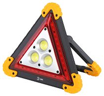 Фонарь автомобильный ЭРА AA-801 аккумуляторный светодиодный аварийный знак 15 Вт  COB+LED power bank