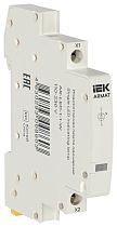 ARMAT Лампа индикаторная одинарная LED 110-230В AC белая IEK