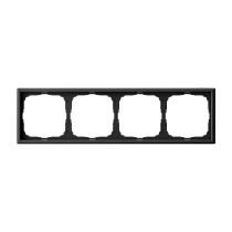 ArtGallery Карбон Рамка 4-постовая, универсальная Systeme Electric (Schneider Electric)