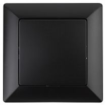 Выключатель ЭРА Intro Solo 4-101-05 IP20 10А 250В антрацит одноклавишный