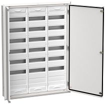 Корпус металлический TITAN 5 ЩРв-252 (3х84) 1130х885х130мм IP31 белый (две двери)  IEK