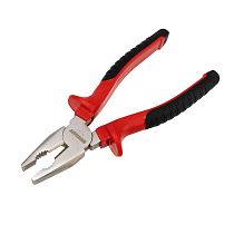 Плоскогубцы комбинированные 200мм никелированные, двухкомпонентные рукоятки REXANT