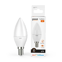 Лампа светодиодная Gauss Elementary Свеча 8Вт E14 520lm 3000K