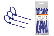 Хомуты нейлоновые 4,8х400мм (синий) (25 штук)  TDM