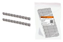 Маркер наборный - символ "8" серый 6 мм2 (100 шт.)  TDM Маркер наборный - символ "8" серый 6 мм2 (100 шт.)  TDM